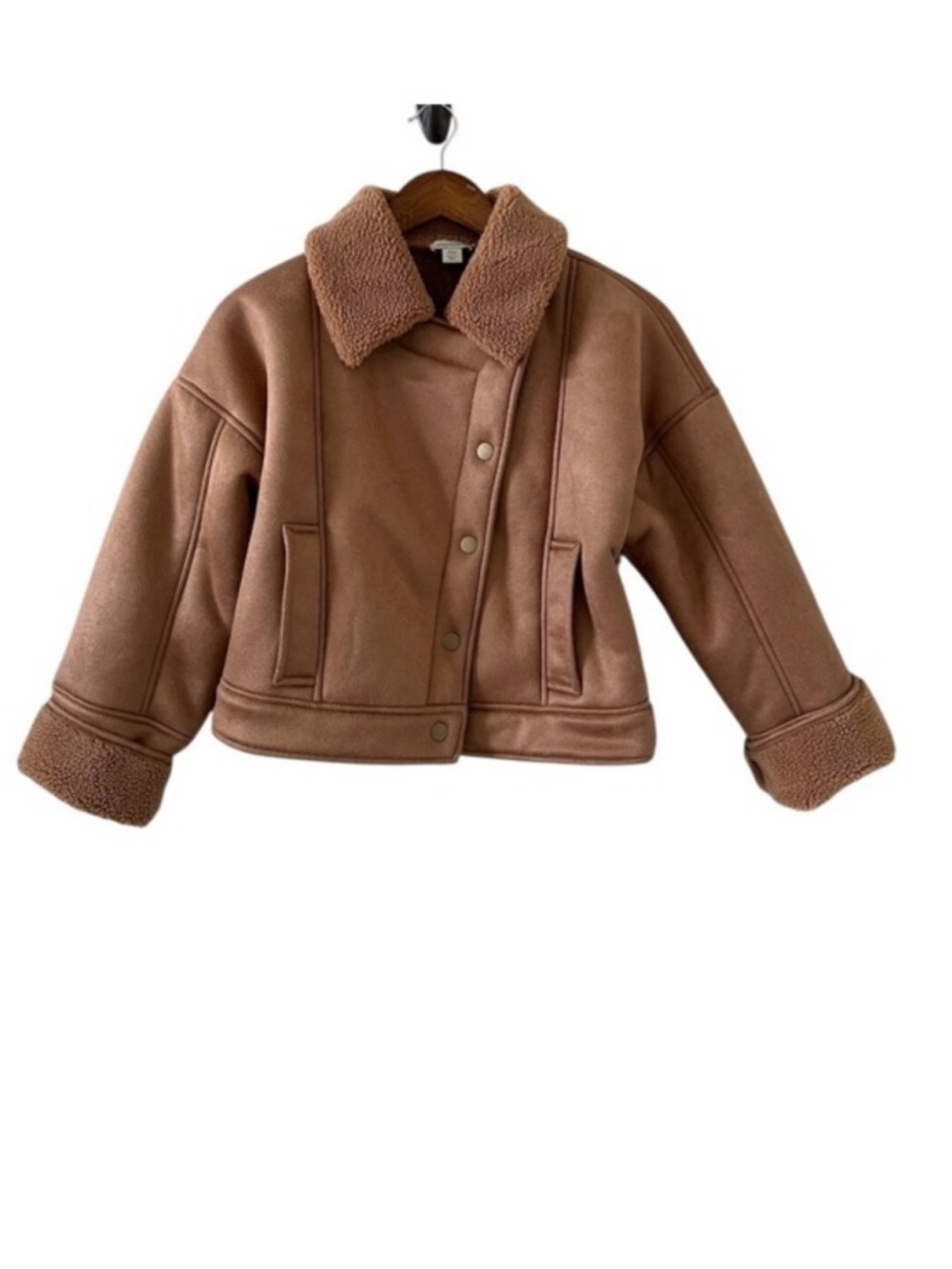 Sundance NEW Moss Ridge Coat In Teddy Brown Size XSP